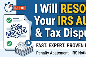 resolve your irs audit and tax disputes
