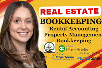 do real estate bookkeeping, rental property, and airbnb accounting on quickbooks