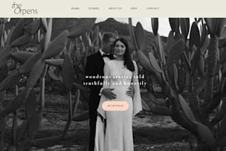 build carrd photographer website videographer website content creator website