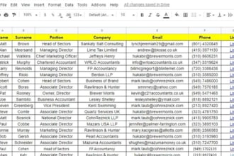 do business database email list contact list data collection b2b lead generation