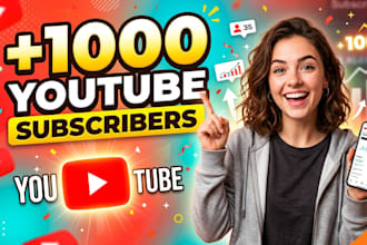 promote your 900 to 1000 youtube subscribers fast