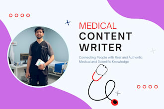 write accurate and engaging medical or health content