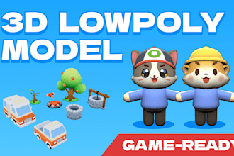 do lowpoly assets for mobile games