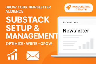 setup organic substack promotion substack newsletter