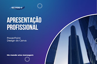 eu vou criar apresentacao profissional