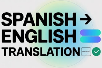 do certified spanish to english translation and english to spanish