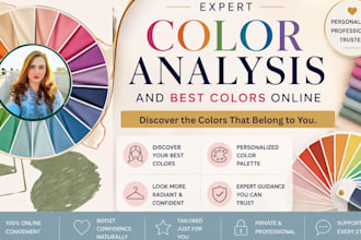 do a personal color analysis and find your best colors
