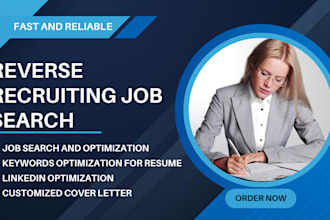 deep reverse recruiter job application online search job