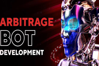 develop dex arbitrage bot, dex triangular bot, market maker bot