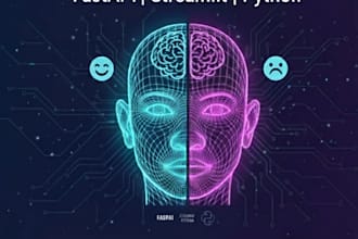 build an ai emotion or sentiment detection model with fastapi or streamlit