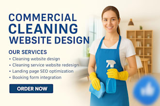commercial cleaning website house cleaning website janitorial booking website