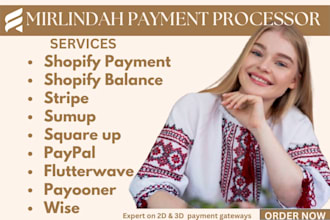 fix and integrate shopify payment gateway, bank  within 24hours wise payoneer