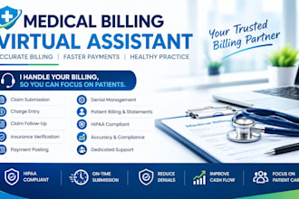 manage your healthcare billing, verification, and data entry tasks