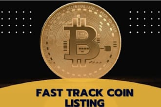 fast track coin listing, ico listing, on coingecko, coinmarketcap