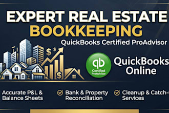 do quickbooks online bookkeeping for real estate and rental property