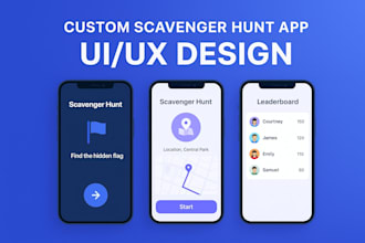 develop a custom interactive scavenger hunt app like scavify or goosechase