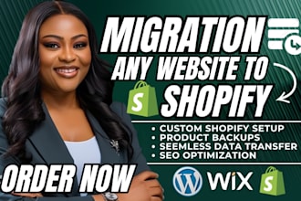 migrate woocommerce to shopify, wordpress to shopify, wix to shopify migration