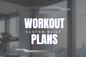 design a high caliber workout plan