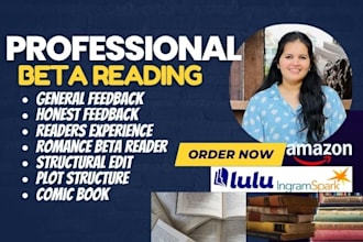 provide detailed book beta read  feedback your fiction non fiction book