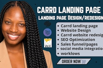 design carrd website design redesign carrd website carrd landing page carrd co