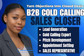 be sales closer cold caller tech salesperson appointment setter saas sale closer