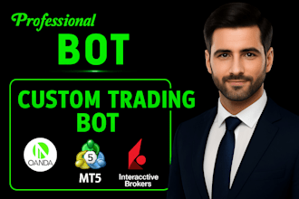 build oanda, mt5 and interactive brokers trading bot