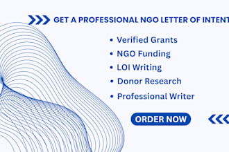 search 5 exclusive funding opportunities for your ngo and draft your loi
