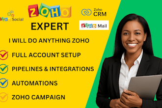 zoho crm setup, zoho campaign zoho one zoho marketing automation flow