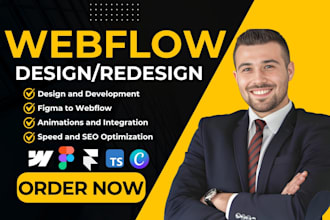 redesign webflow website, webflow website redesign, convert figma to webflow