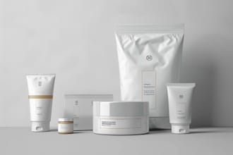 design cosmetic labels and luxury packaging