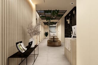 optimize shop layout,cgi beauty salon,interior furniture,commercial space visual