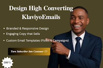 build klaviyo email marketing flows and automations