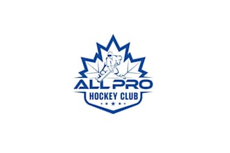 design hockey training company logo
