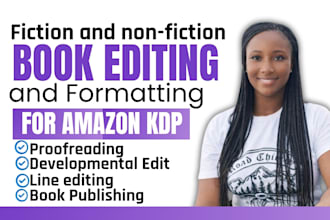 edit and format your christian, romance, selfhelp, or memoir book for amazon kdp