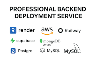 deploy backend and database on render, railway, supabase, mongodb, firebase