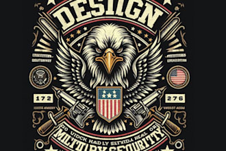 design high quality eagle security logo