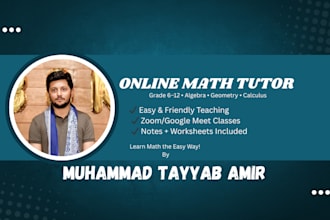 teach mathematics for school and college students