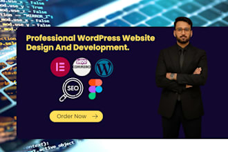 develop wordpress woocommerce elementor site