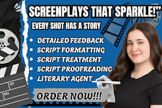 do movie script ghostwriting and script editing for your screenplay film script