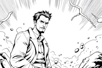 draw a comic or manga