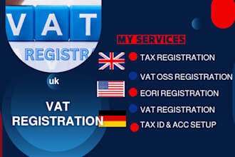 do UK vat registration, UK company registration, and UK vat return filing