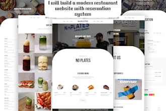 build a website for your restaurant with reservation feature