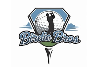 do professional creative golf club logo