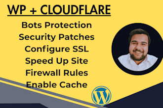 setup and fix cloudflare cdn, security, firewall, speed, ssl, issues and errors