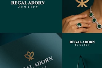 do luxury, crown, fashion and jewelry logo