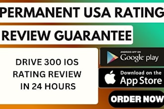 mobile app IOS rating review, app game promotion install, mobile app marketing