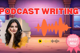 write a podcast description, trailer, or intro outro script