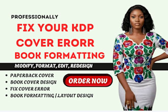 fix KDP book cover error, paperback, spine, interior book formatting