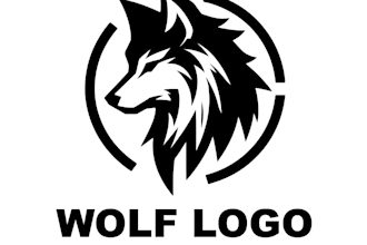 design gorgeous wolf logo with satisfaction guaranteed