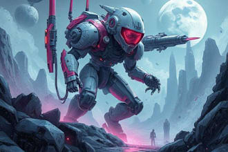 do cyberpunk futuristic city art